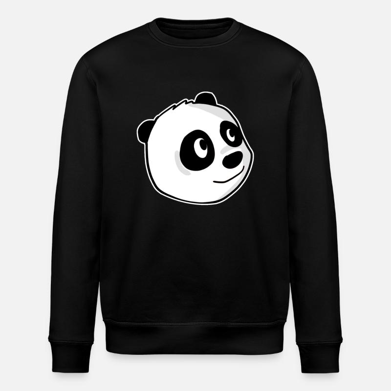 Panda - Sweat bio ROLLER Stanley/Stella Unisexe - noir