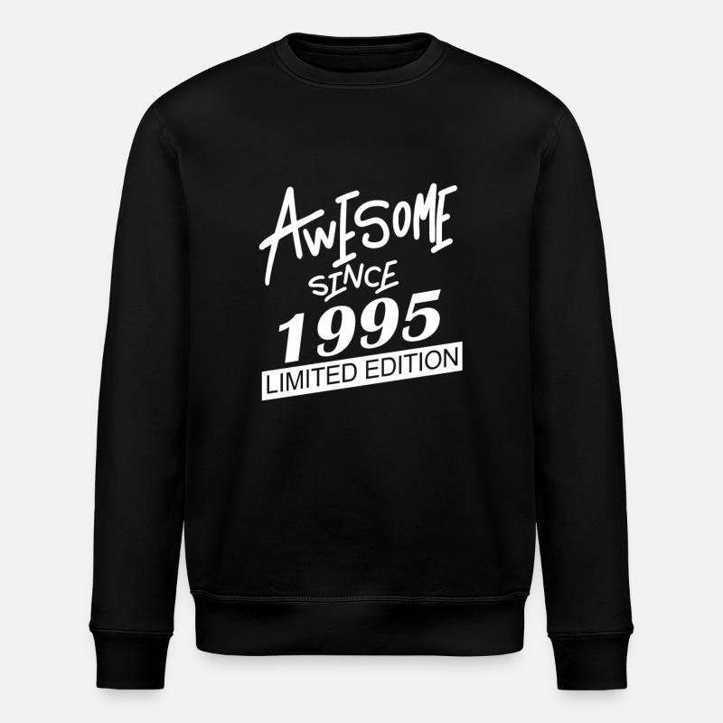 1995 - Né en 1995 - Sweat bio ROLLER Stanley/Stella Unisexe - noir