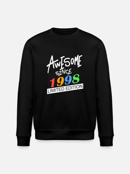 1998 - Stanley/Stella ROLLER Unisex Organic Sweatshirt - black