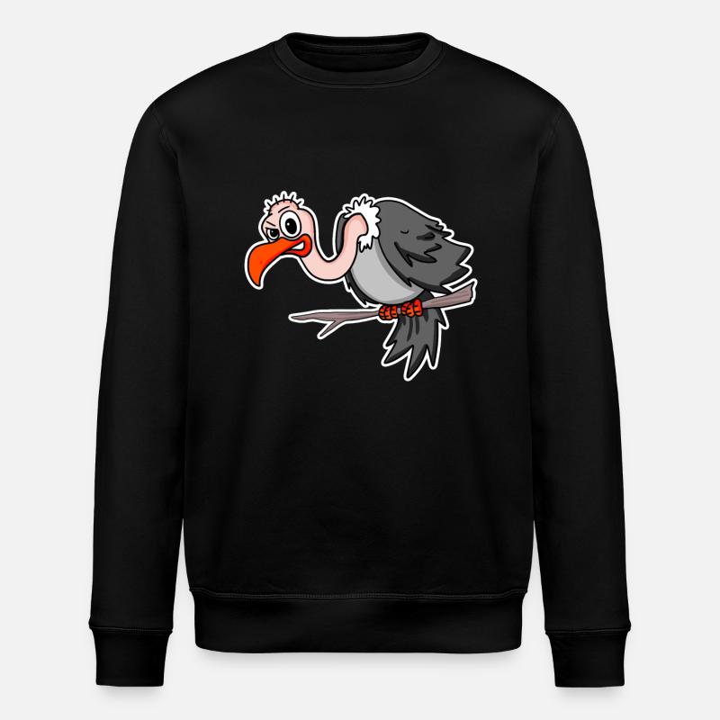 Vautour - Sweat bio ROLLER Stanley/Stella Unisexe - noir