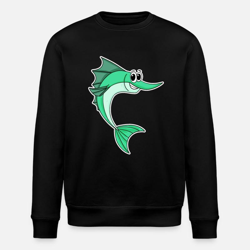 Espadon mignon - Sweat bio ROLLER Stanley/Stella Unisexe - noir