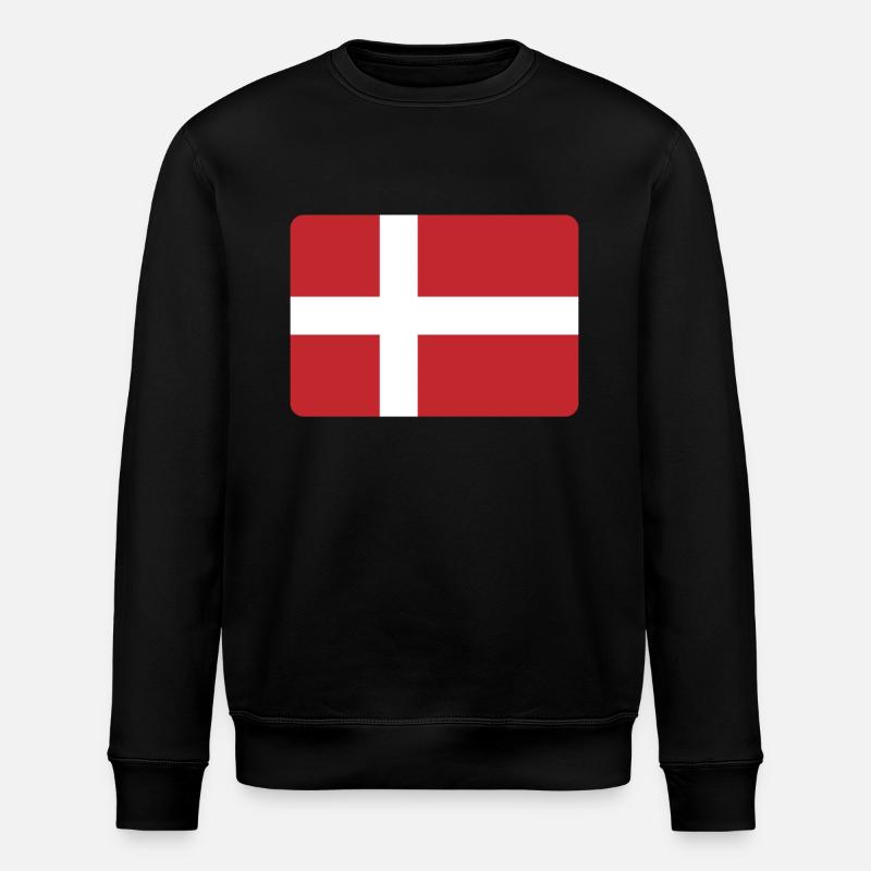 LE DANEMARK EST GÉNIAL ! - Sweat bio ROLLER Stanley/Stella Unisexe - noir