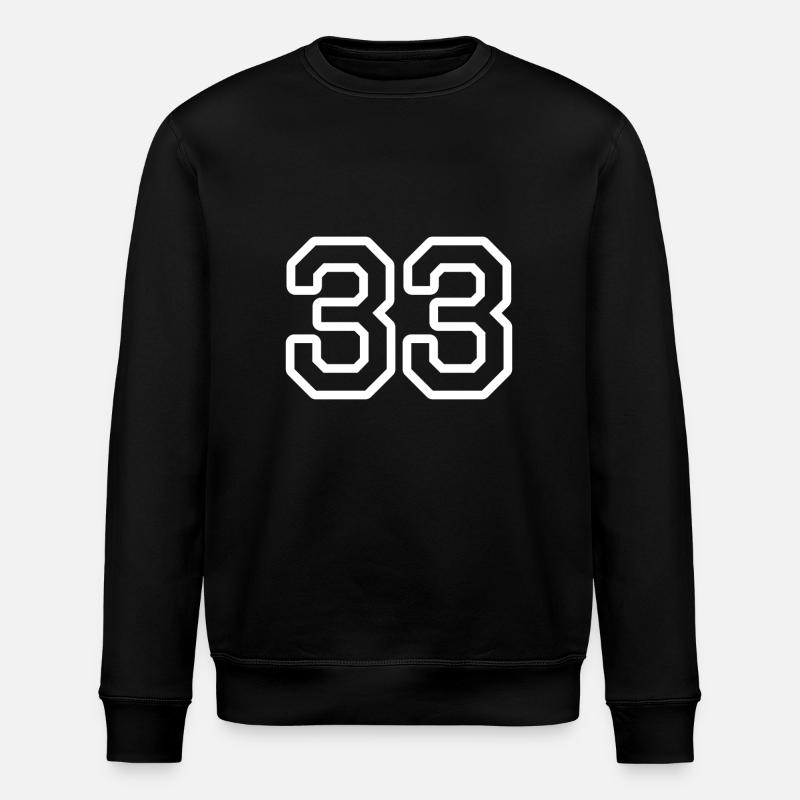 33 - Stanley/Stella ROLLER Unisex Organic Sweatshirt - black