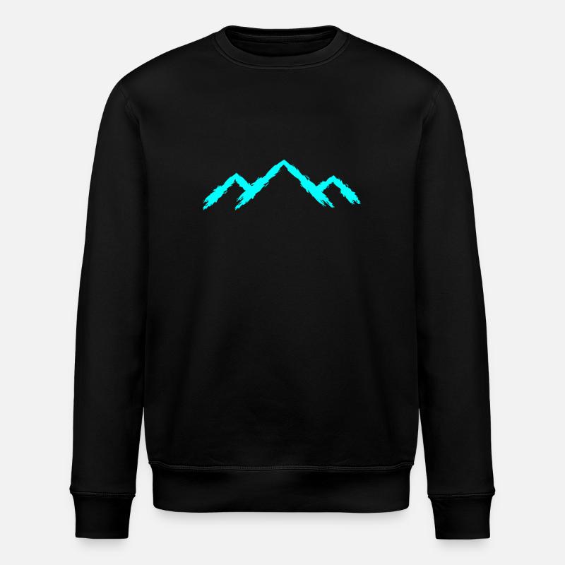 Berg Bergsteigen - Stanley/Stella Unisex Bio-Sweatshirt ROLLER - Schwarz