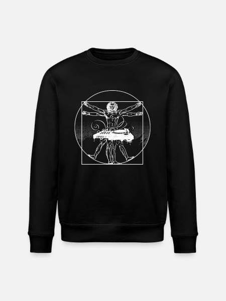 DJ da Vinci - Sweat bio ROLLER Stanley/Stella Unisexe - noir