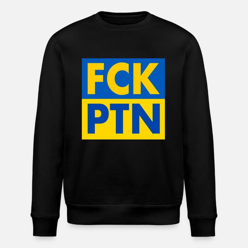 Fck ptn - Stanley/Stella Unisex Bio-Sweatshirt ROLLER - Schwarz