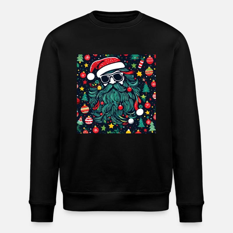 Père Noël - Sweat bio ROLLER Stanley/Stella Unisexe - noir