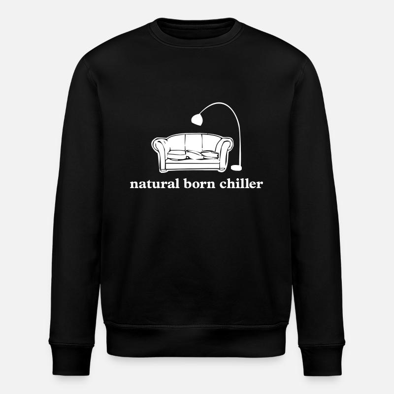 COUCH CHILLER - Sweat bio ROLLER Stanley/Stella Unisexe - noir