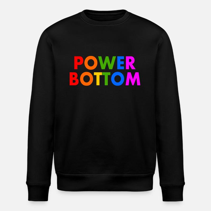 Power bottom - Stanley/Stella Unisex Bio-Sweatshirt ROLLER - Schwarz