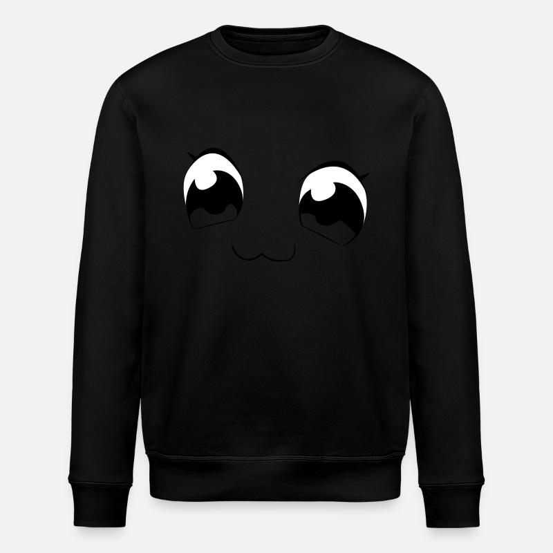 eyes - Stanley/Stella ROLLER Unisex Organic Sweatshirt - black