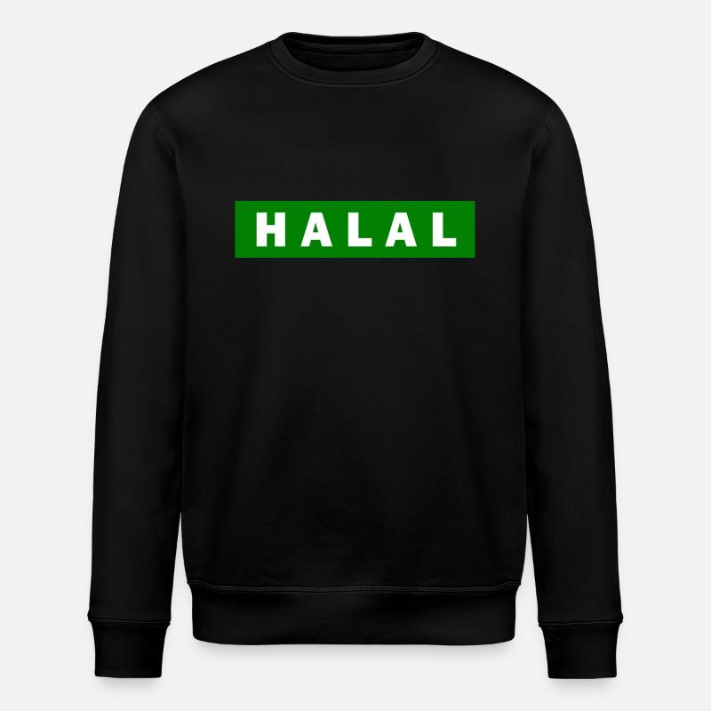 Halal - Sweat bio ROLLER Stanley/Stella Unisexe - noir