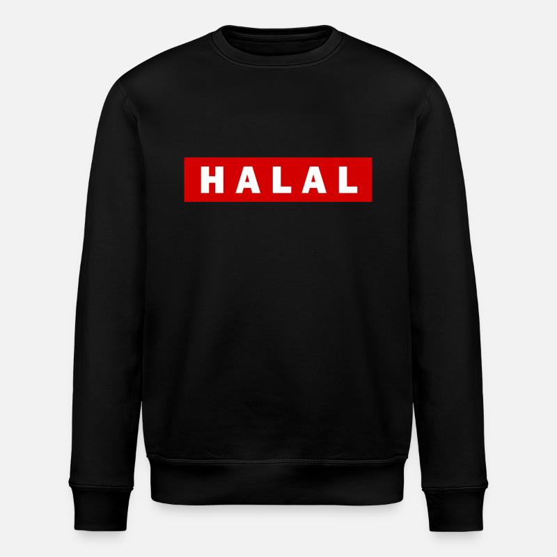 Halal - Sweat bio ROLLER Stanley/Stella Unisexe - noir