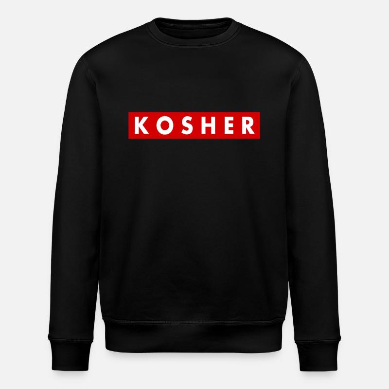Kosher - Sweat bio ROLLER Stanley/Stella Unisexe - noir
