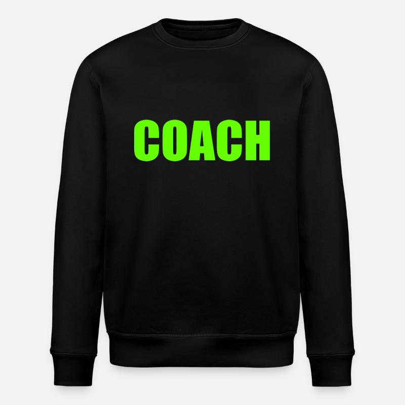 Coach - Stanley/Stella Unisex Bio-Sweatshirt ROLLER - Schwarz