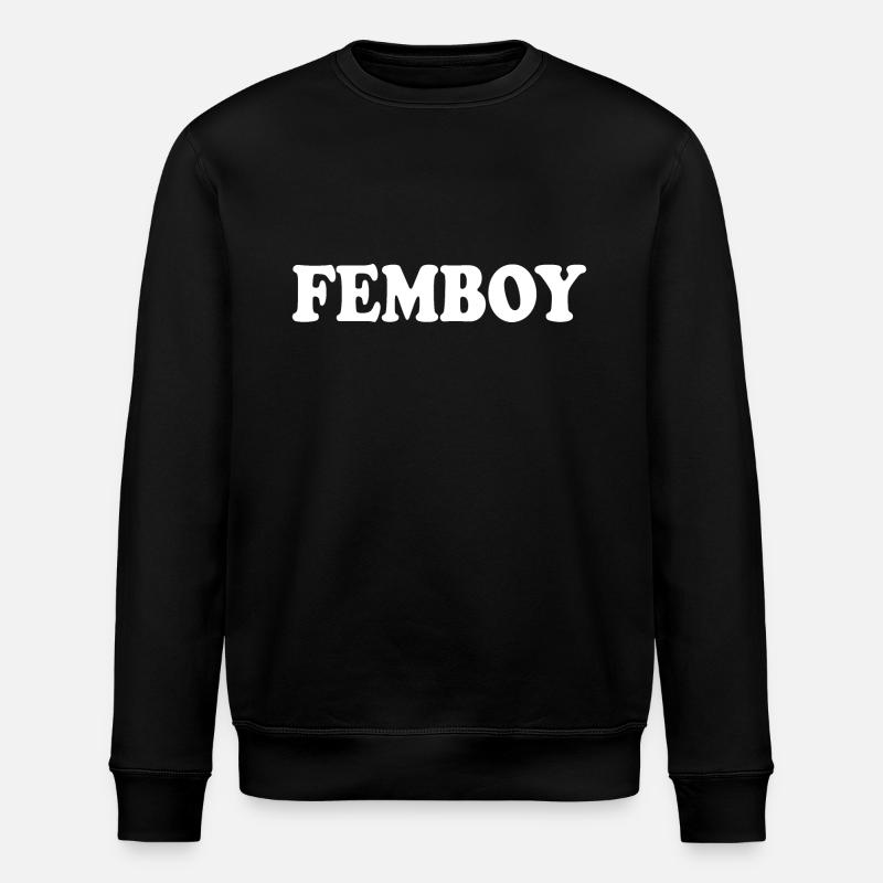 Femboy - Stanley/Stella ROLLER Unisex Organic Sweatshirt - black