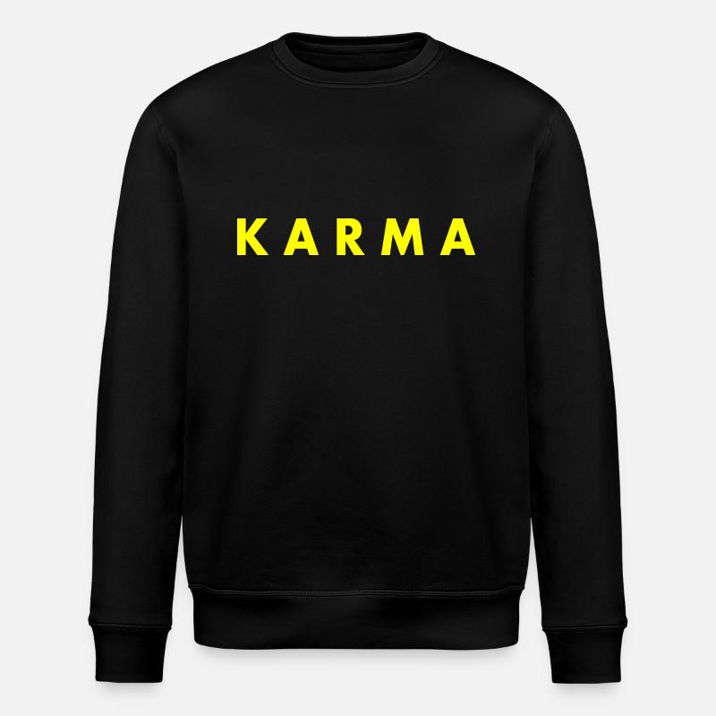 Karma - Stanley/Stella Unisex Bio-Sweatshirt ROLLER - Schwarz