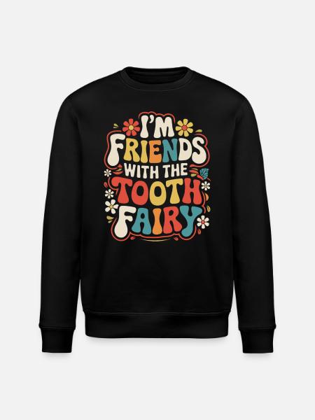 Dentist Dental Assistant Teeth - Stanley/Stella ROLLER Unisex Organic Sweatshirt - black