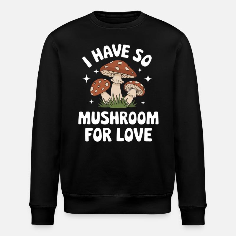 Champignons Champignons Champignon Champignon - Sweat bio ROLLER Stanley/Stella Unisexe - noir
