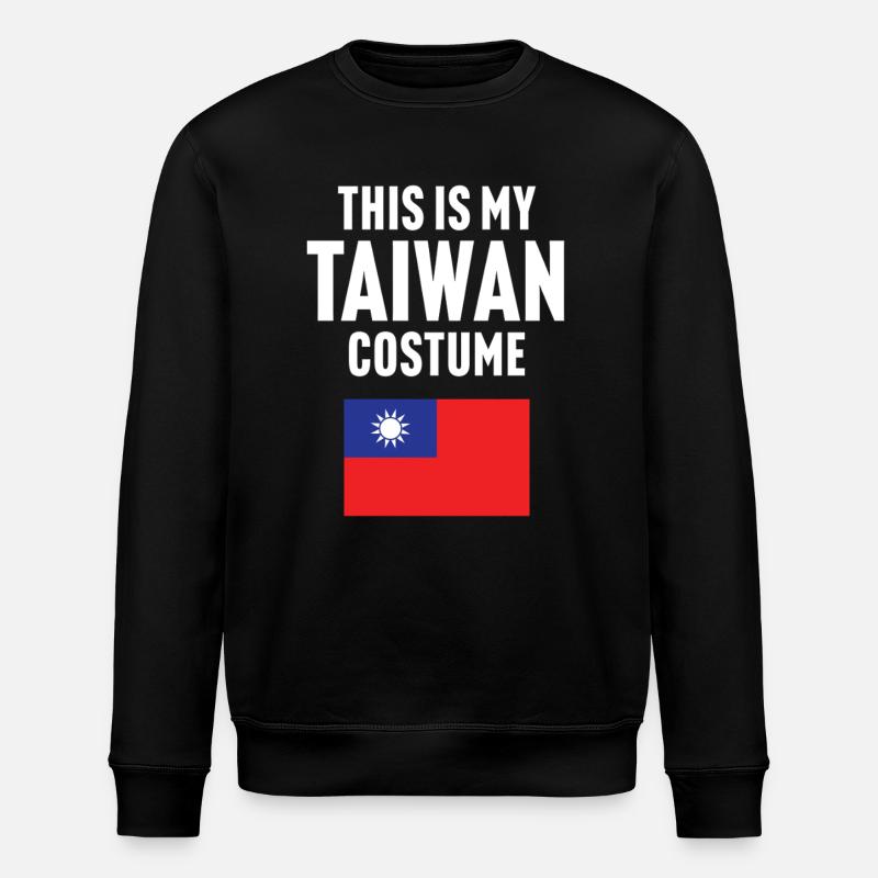 C’est mon costume de Taïwan - Sweat bio ROLLER Stanley/Stella Unisexe - noir