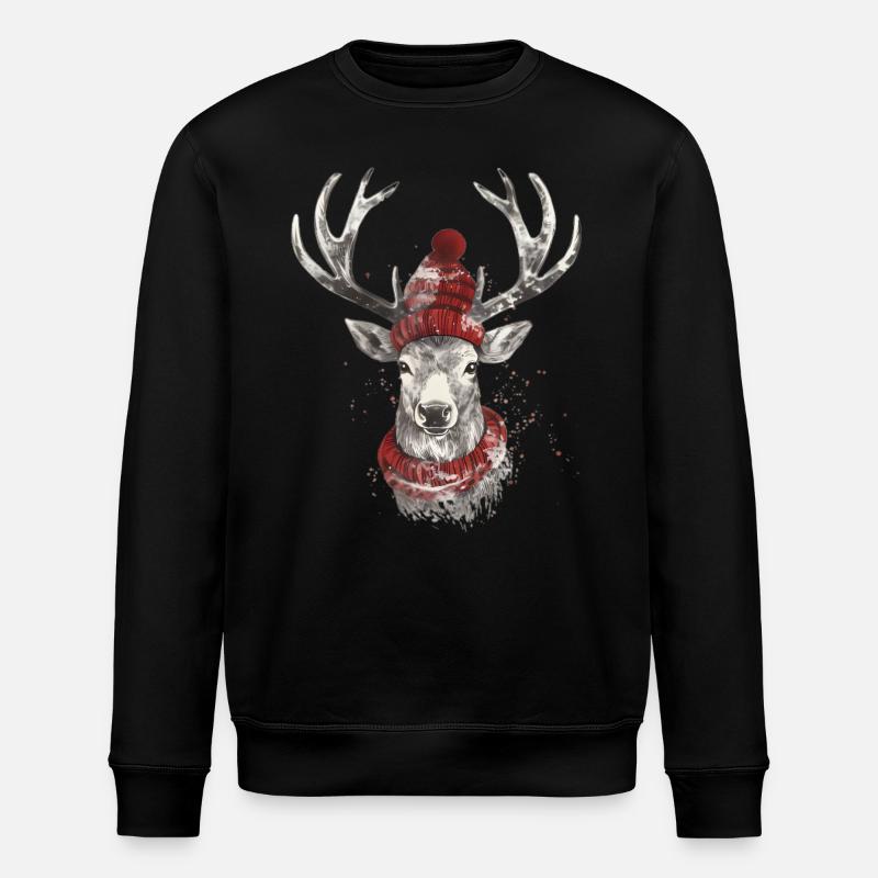 Renne - Sweat bio ROLLER Stanley/Stella Unisexe - noir