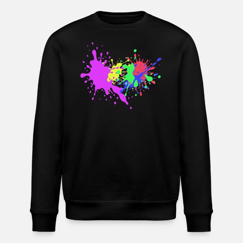 Cadeau de fête extravagant - Sweat bio ROLLER Stanley/Stella Unisexe - noir