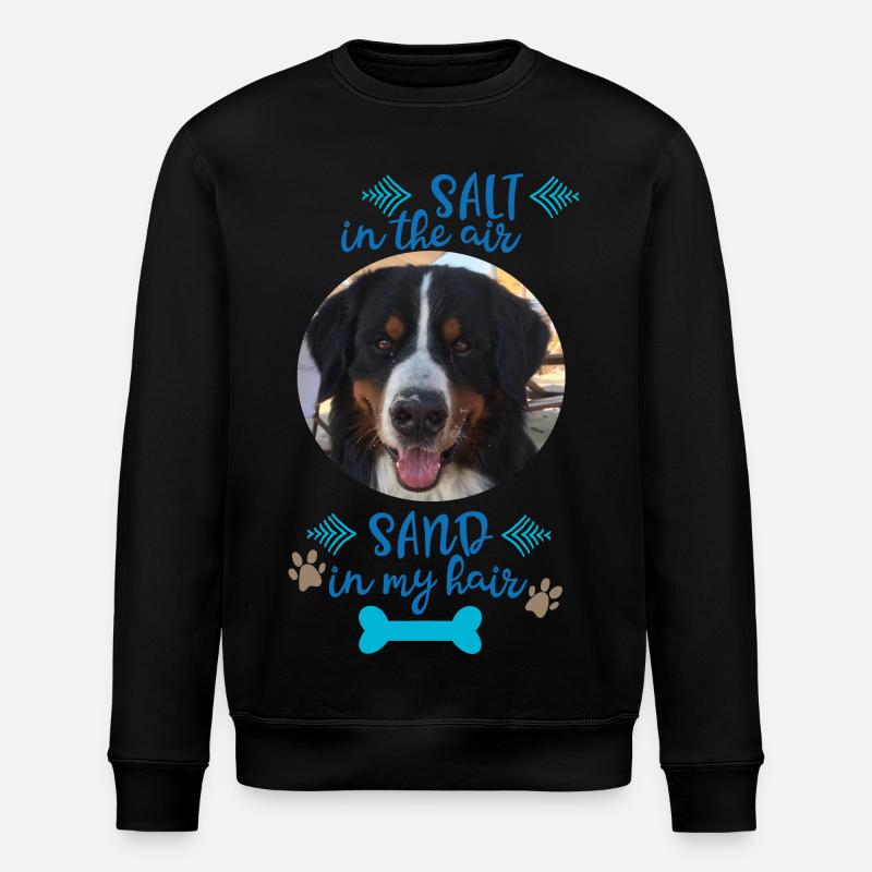 Hund - Stanley/Stella Unisex Bio-Sweatshirt ROLLER - Schwarz