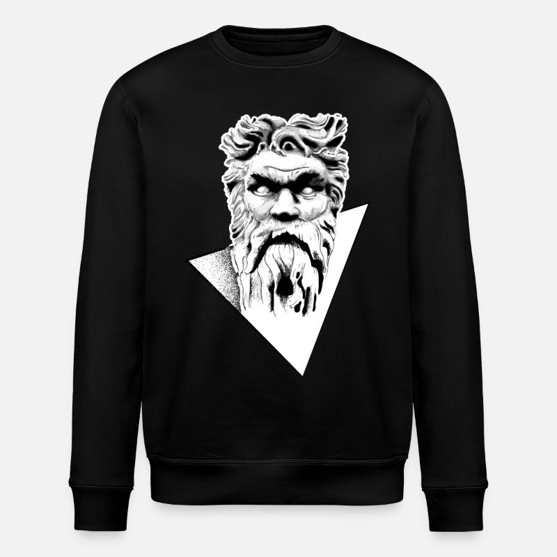 Weisheit - Stanley/Stella Unisex Bio-Sweatshirt ROLLER - Schwarz