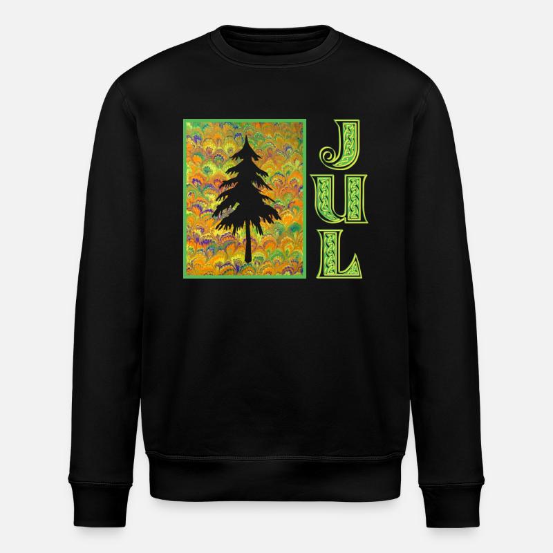 jul e 258 - Stanley/Stella ROLLER Unisex Organic Sweatshirt - black