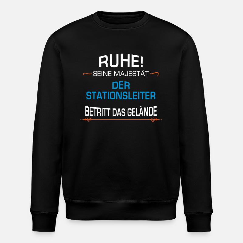 Stationsleiter Beruf - Stanley/Stella Unisex Bio-Sweatshirt ROLLER - Schwarz