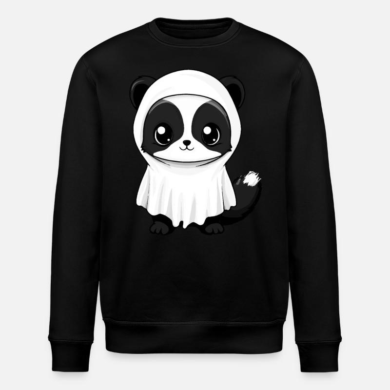 Skunk Halloween Comic Ghost - Sweat bio ROLLER Stanley/Stella Unisexe - noir