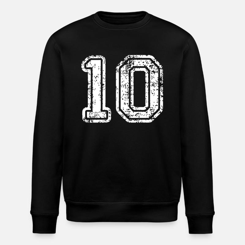 10 - Stanley/Stella ROLLER Unisex Organic Sweatshirt - black