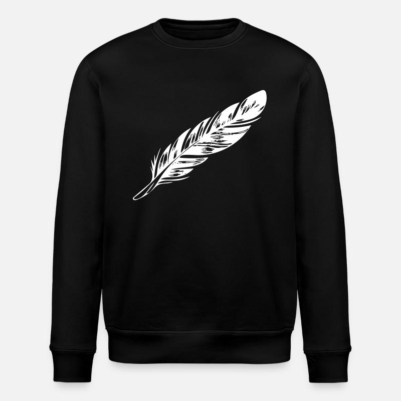 Feder - Stanley/Stella Unisex Bio-Sweatshirt ROLLER - Schwarz