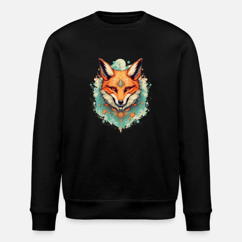 Fuchs - Stanley/Stella Unisex Bio-Sweatshirt ROLLER - Schwarz