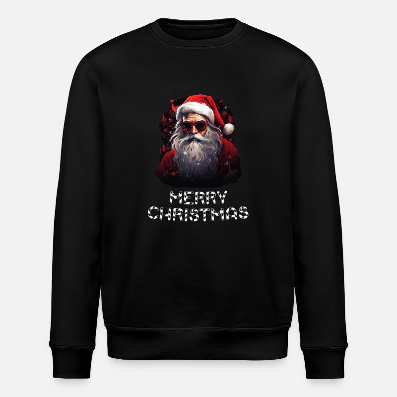 Père Noël - Marry Christmas - Sweat bio ROLLER Stanley/Stella Unisexe - noir