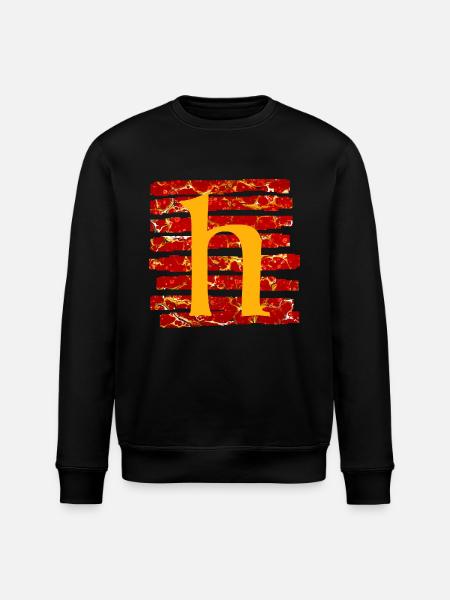 Stripes E 232 h - Stanley/Stella ROLLER Unisex Organic Sweatshirt - black