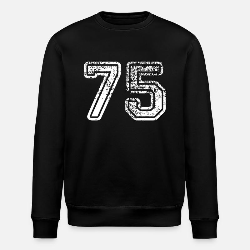 75 - Stanley/Stella ROLLER Unisex Organic Sweatshirt - black