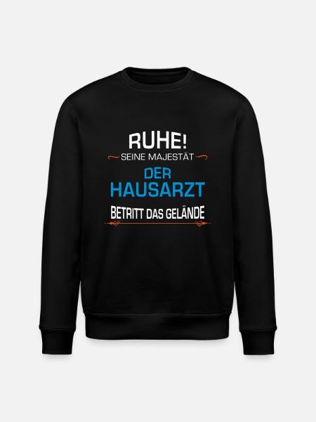 Hausarzt Beruf - Stanley/Stella Unisex Bio-Sweatshirt ROLLER - Schwarz
