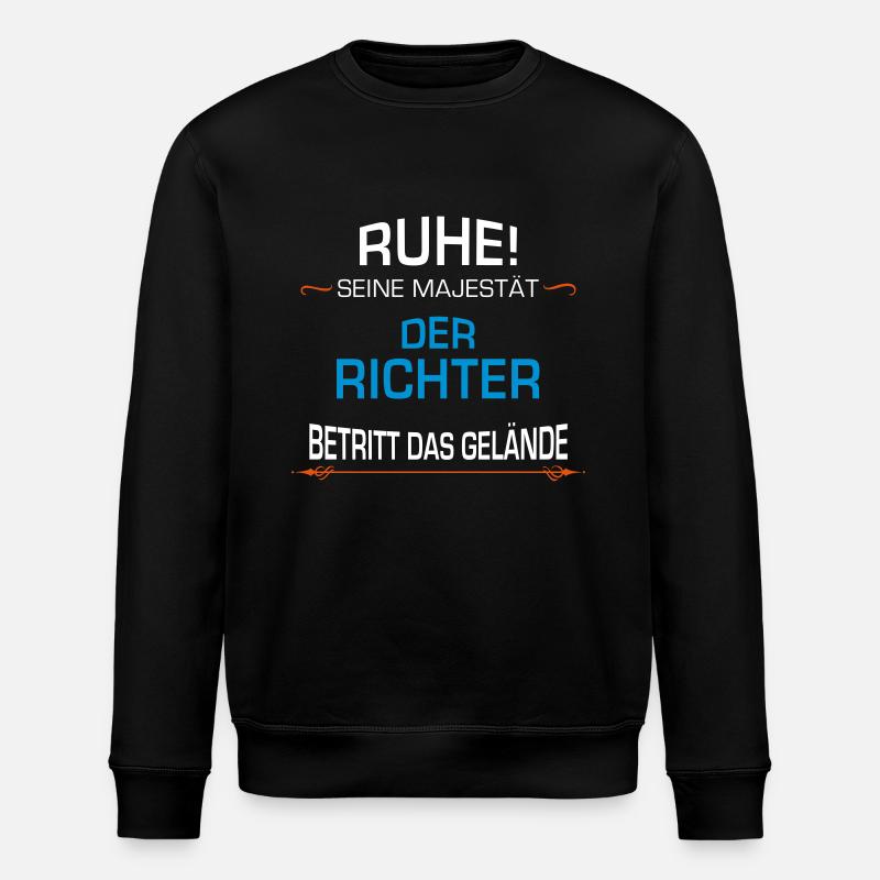 Richter Beruf - Stanley/Stella Unisex Bio-Sweatshirt ROLLER - Schwarz