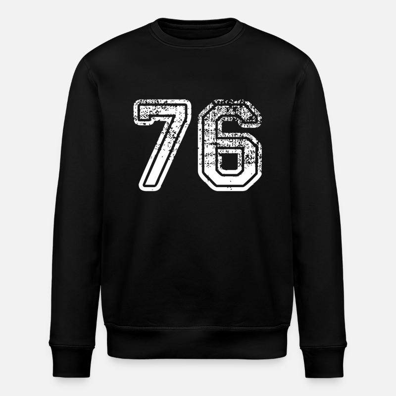 76 - Stanley/Stella ROLLER Unisex Organic Sweatshirt - black