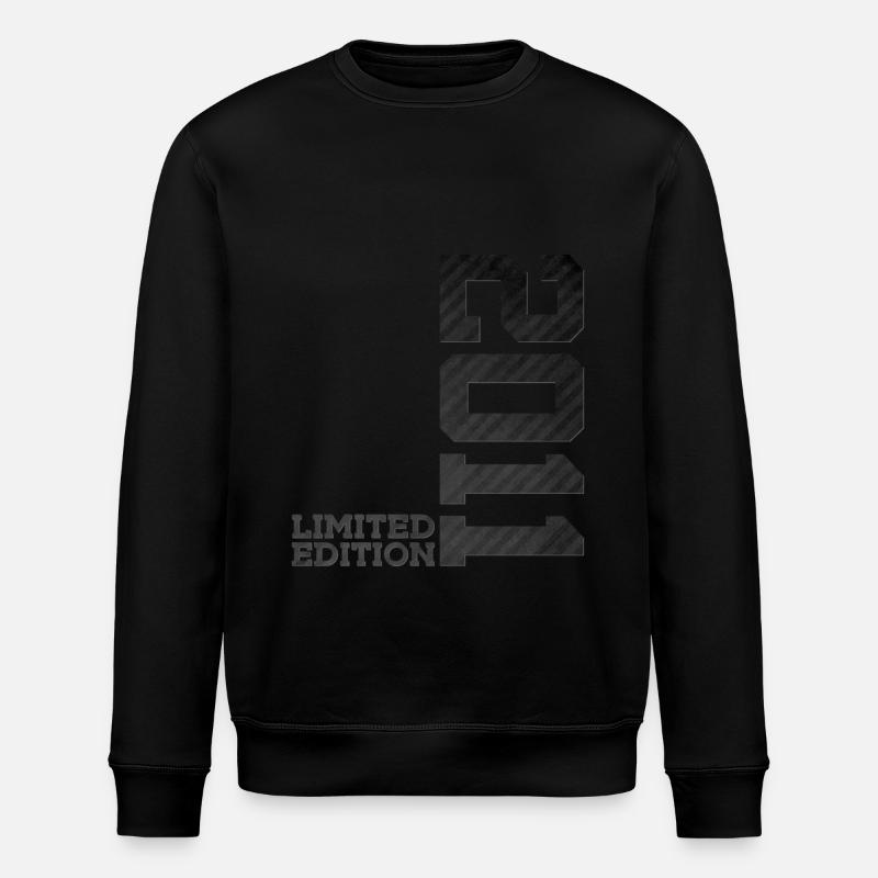 15TH BIRTHDAY LIMITED EDITION 2011 - Stanley/Stella ROLLER Unisex Organic Sweatshirt - black