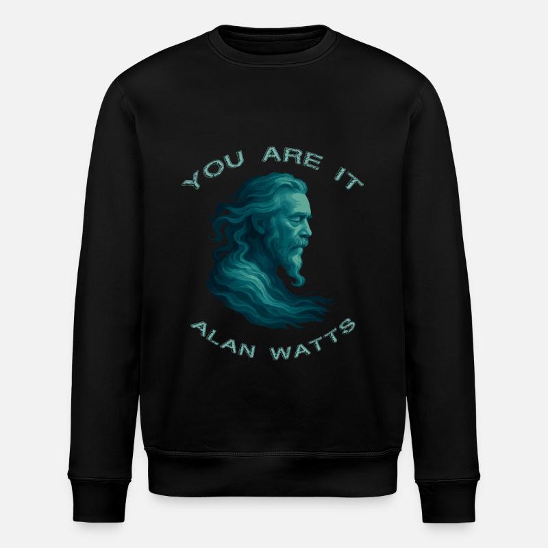 Vous êtes Alan Watts Art - Sweat bio ROLLER Stanley/Stella Unisexe - noir