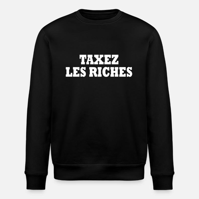 Besteuerung der Reichen - Stanley/Stella Unisex Bio-Sweatshirt ROLLER - Schwarz