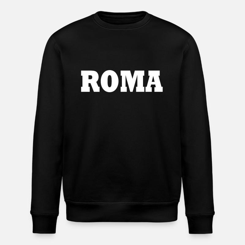 Rome - Stanley/Stella ROLLER Unisex Organic Sweatshirt - black