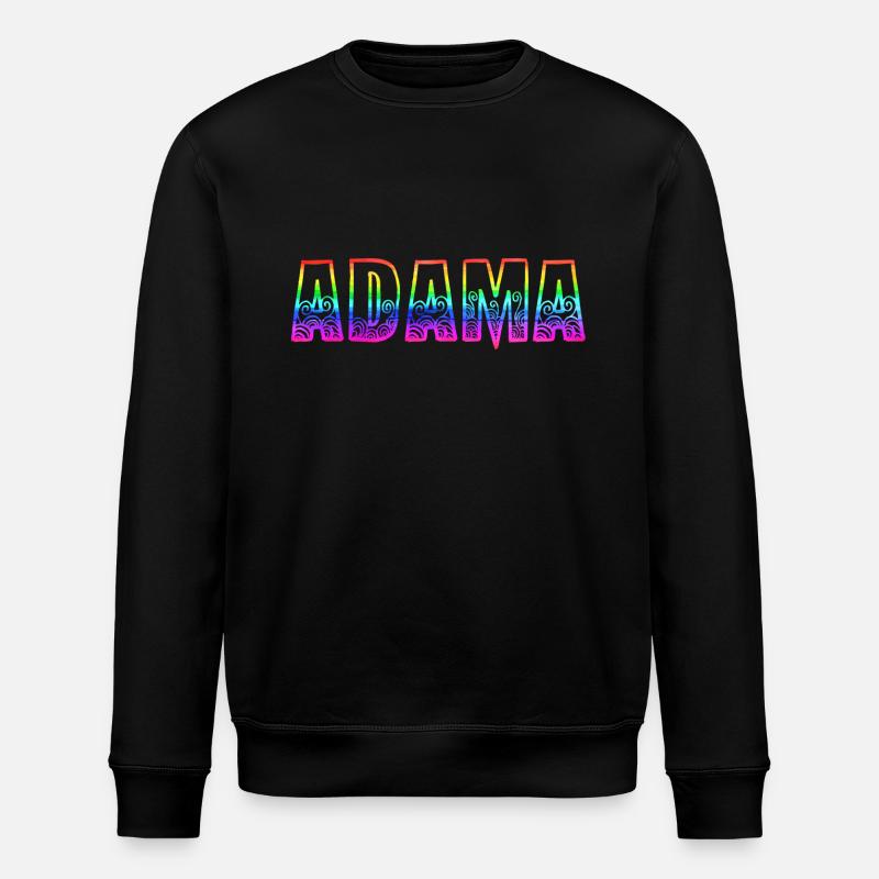 Adama RS Arc-en-ciel - Sweat bio ROLLER Stanley/Stella Unisexe - noir
