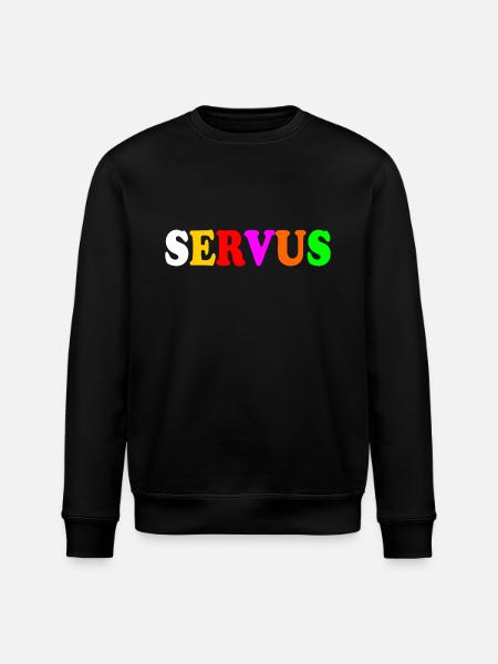 servus - Stanley/Stella Unisex Bio-Sweatshirt ROLLER - Schwarz