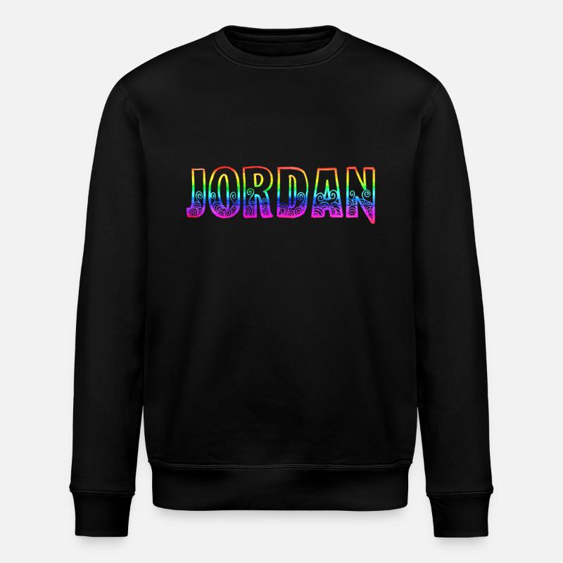 jordan rs rainbow - Stanley/Stella ROLLER Unisex Organic Sweatshirt - black