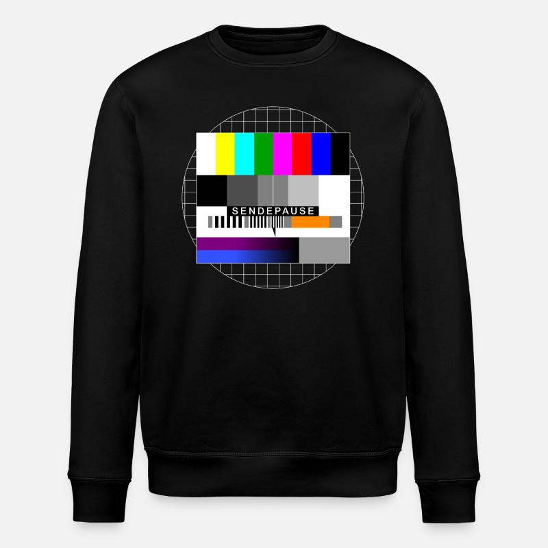 Sendepause Testbild - Stanley/Stella Unisex Bio-Sweatshirt ROLLER - Schwarz