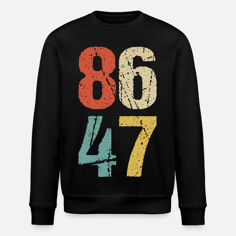 Anti- - 86 47 I - Stanley/Stella Unisex Bio-Sweatshirt ROLLER - Schwarz