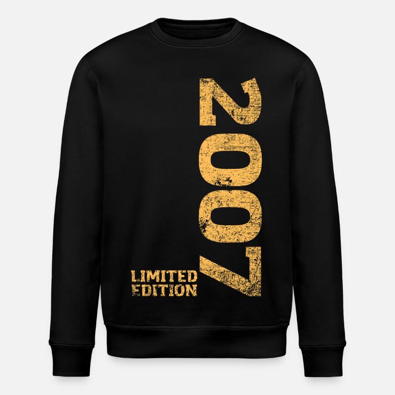 Édition Limitée 2007 18ème Cadeau d’Anniversaire - Sweat bio ROLLER Stanley/Stella Unisexe - noir