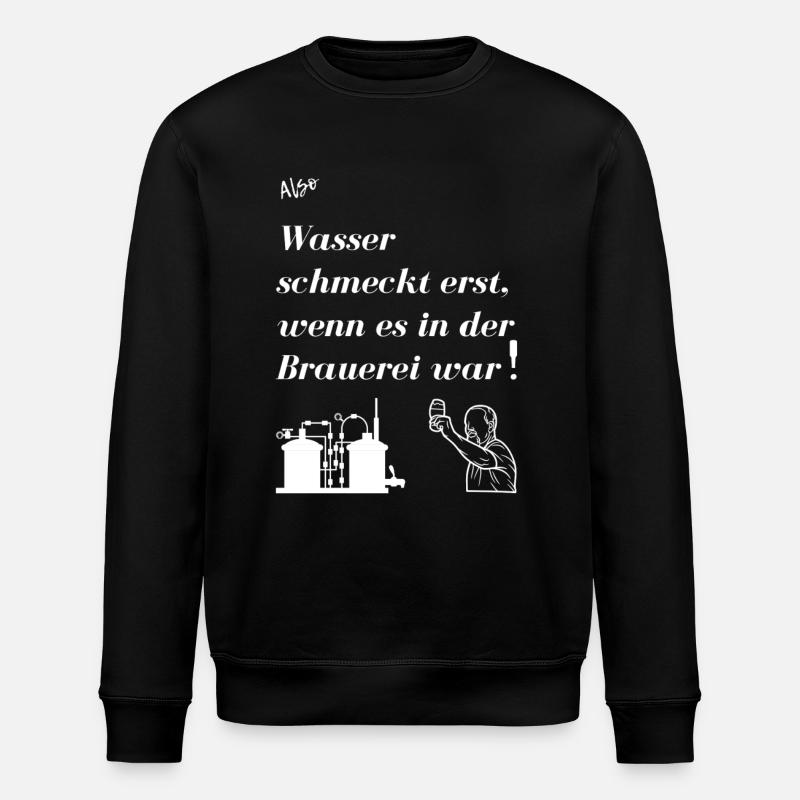 Brauerei - Stanley/Stella Unisex Bio-Sweatshirt ROLLER - Schwarz